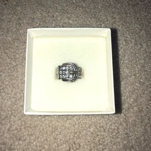 Premier Designs - Buckle Up Ring - Size 6